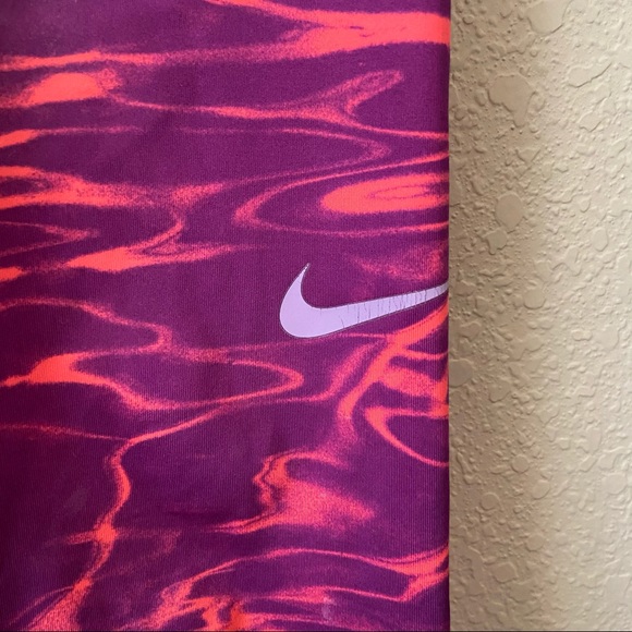 Nike Womans Pro Dri-Fit Capri Leggings Medium - Picture 2 of 5